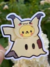 Mimiku Pikachu Vinyl Sticker