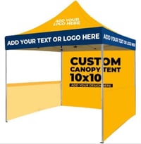 Custom tents