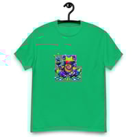 Image 11 of Unisex classic tee, Tie Dye Peace Frog  Hippie Tee