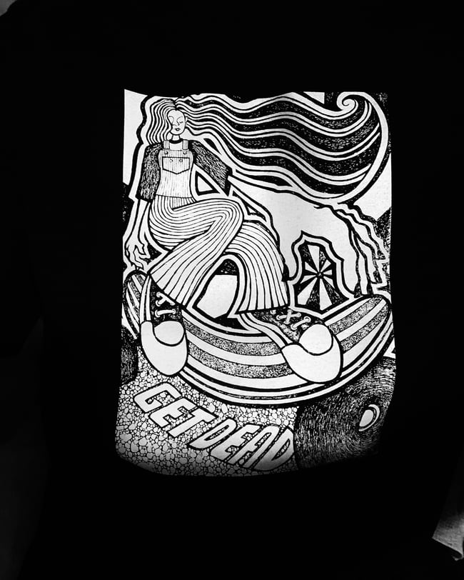 Get Dead (Skater Grrrl) t shirt 