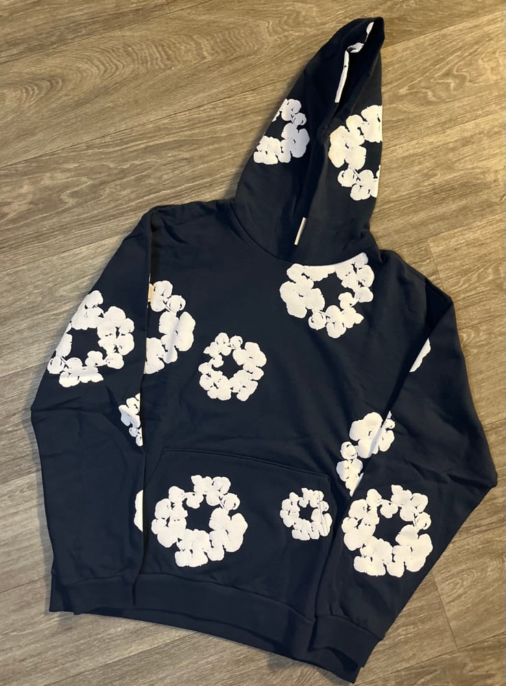 Image of Denim Tier Hoodies