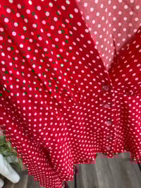 Image 2 of Free People polka dot top