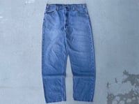 Image 1 of 90s LEVIS WHITE TAB DENIM PANTS / 36x32
