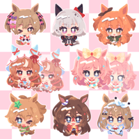 Image 1 of [PRE-ORDER] Uma Musume Acrylic Charms Vol 4