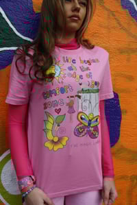 Image 2 of Pink Positivi-Tee
