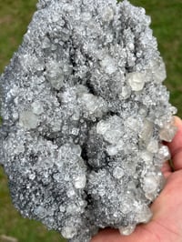 Image 12 of Druzy Fujian Quartz & UV Calcite Specimen #2143