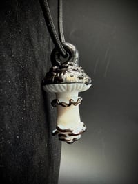 Image 1 of Electrum Mushroom Pendant