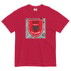 LAGOS TRAFFIC LUX COUTURE  - RED DENIM SHIELD