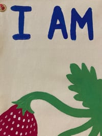 Image 4 of 'I Am Sweet I Am Bitter' Painted Wall Banner