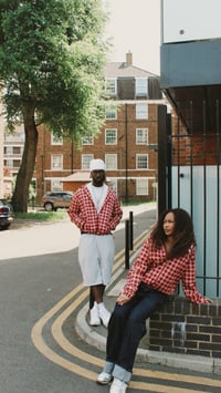 Image 3 of ?????touchinpitch. jacket red 