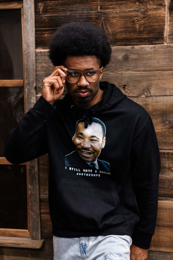 Image of MLK Dream Hoodie Black