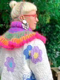 Image 8 of Big Drama Mohair Bubble Collar no. 1