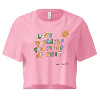 Image 2 of Love yourself crop top