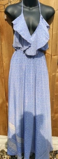 Image 1 of Bianca Frill maxi dress 
