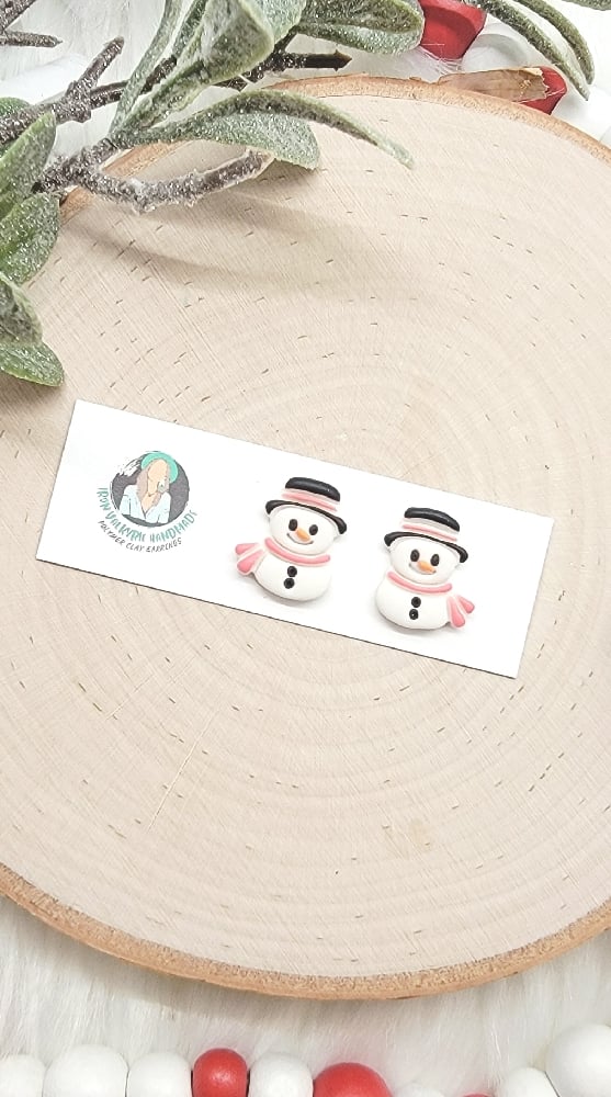 Image of Snowman Studs