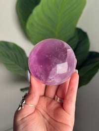 Image 2 of RAINBOW FLUORITE SPHERE -CHINA- J