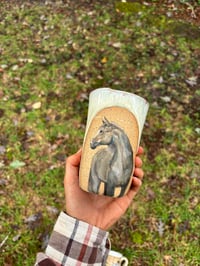 Image 6 of Painted horse to go cup