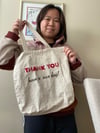 Thank You Tote Bag Embroidery Kit