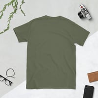 Image 3 of POLLOCKS paint splash text Unisex T-Shirt