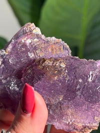 Image 4 of NATURAL RAINBOW IRIDESCENT CUBIC FLUORITE -CHINA- E
