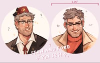 Image 4 of Stan & Ford .*+ button pins! 