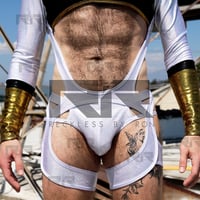 Image 4 of THE RECKLESS RANGER THONGSTRAP (white)