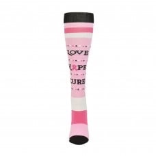 Image of Pro Cure -Love , Hope , Cure Compression Sock