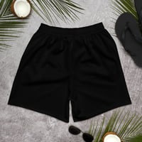 Image 2 of Men's Black Athletic Shorts
