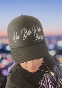 Image 2 of Dear Black Woman .. Rest Trucker Hat