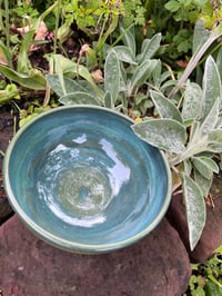 Image 3 of Speckled green bowl