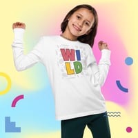 Image 1 of W-I-L-D Youth Long Sleeve T-shirt