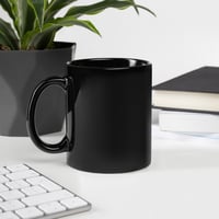 Image 2 of Men/Women Energy Release Home Black Glossy Mug