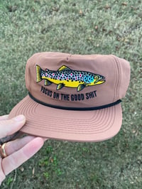 Image 3 of Focus On The Good Shit Brown Five Panel hat