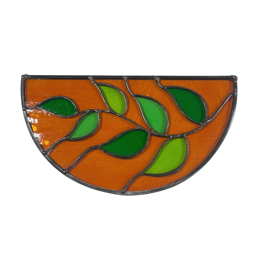 Where Leaves Meet Light- Amber