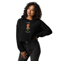 Image 1 of Pumpkin Girl “Beautiful Inside & Outside” Crop Hoodie