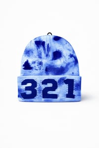 Blue Graffiti Beanie