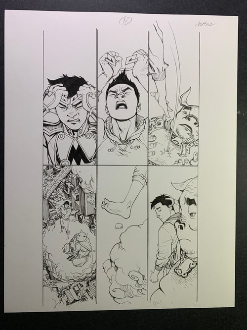 Image of MONKEY PRINCE #2 - pg10 original art