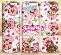strawberry shortcake 2 20oz tumbler