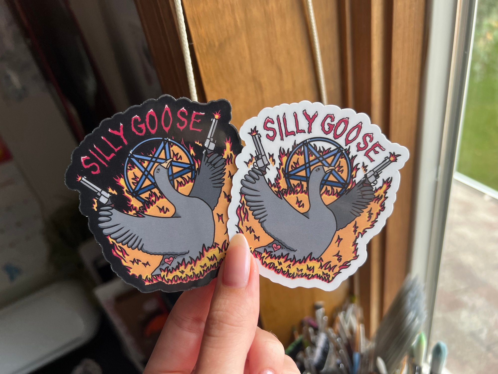 Silly Goose Sticker — Abound Publishing