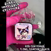 Image 4 of Adorable Kuromi Dab Container