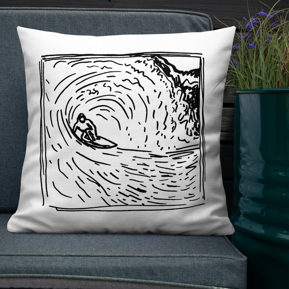 Surf Throw Pillow