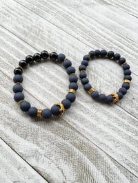 Image 3 of Navy Matte Royalty Matching Set (2pc)