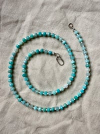 Amazonite strand necklace 