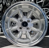 13" SUPERLITE ALLOY WHEELS FITS 4X114 SILVER POLISHED