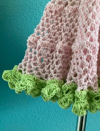 Image 5 of Handmade Crochet Baby Dress 2T