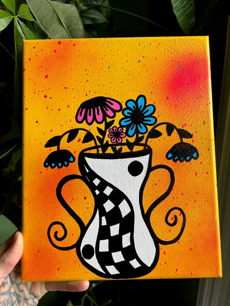 Image of Vase Portal Painting 