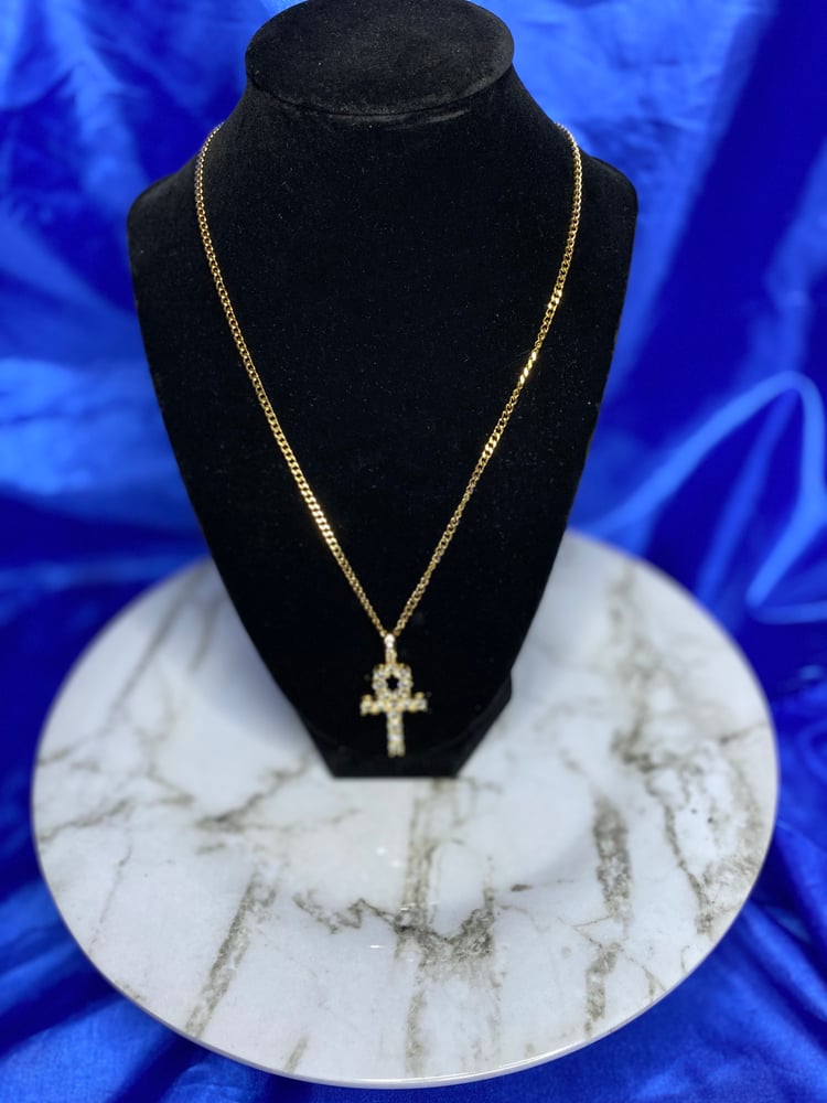 Image of “Ankh Cross Necklace”