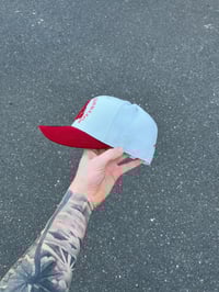 Image 3 of STONE TRI TONE BALTIMORE ORIOLES CUSTOM FITTED CAP