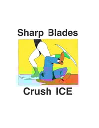 “Sharp Blades Crush ICE” by Spur Lowe Gardens