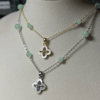 princess jaded clover necklace 